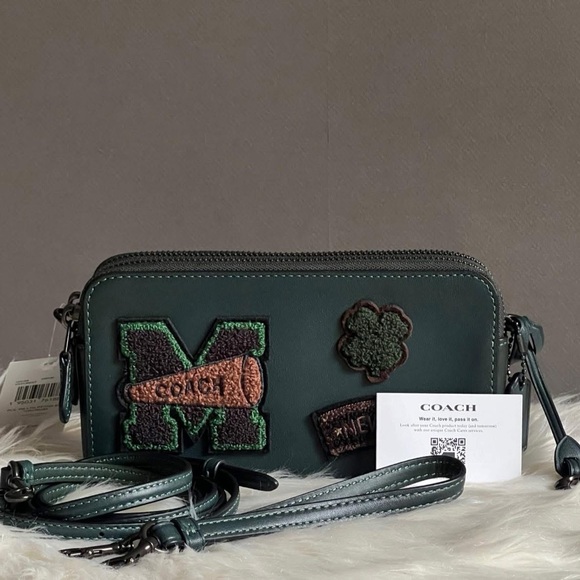 CG168 - Coach Kira Crossbody with Varsity Patches - Picture 13 of 16